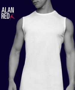 Alan Red Montana ON White 2 Pack