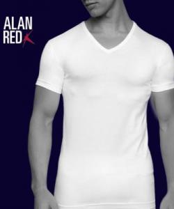 Alan Red Oklahoma VN White 2 Pack Stretch